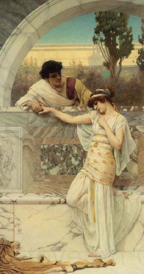 John William Godward Yes or No Spain oil painting art